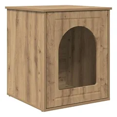 Prolenta Premium namelis katėms, 53 x 52 x 62 cm, ruda, mediena — 4 nuotrauka