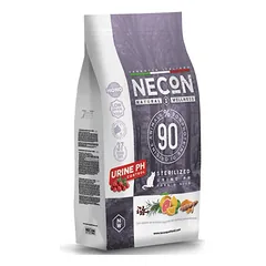 Necon Natural Wellness Urine PH Sausas pašaras sterilizuotoms katėms, šlapimo sveikatos palaikymui su kiauliena ir ryžiais