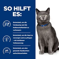 Hill's Prescription Diet d/d Food Sensitivities su antiena ir žaliaisiais žirneliais, sausas maistas katėms, 3 - 4,9 kg — 4 nuotrauka