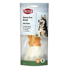 TRIXIE Denta Fun mazgytas vištienos kramtomas kaulas, 15 cm, 70 g (pakuotė 6) — 2 nuotrauka