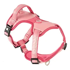 Max&Molly Sport Harness Matrix 2.0 Rose - reguliuojami šunų pakinktai, su QR identifikatoriumi, pastelinės rožinės spalvos — 3 nuotrauka