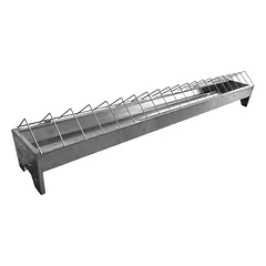 Kovové krmítko pro slepice ECO 100 cm