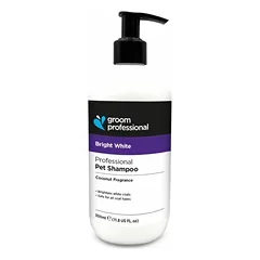 Groom Professional Bright White Shampoo   350 ml.