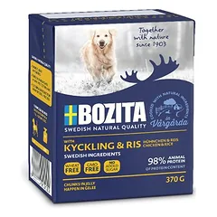 Bozita gabaliukai drebučiuose, drėgnas maistas šunims, ekonominė pakuotė 24 x 370 g — 2 nuotrauka