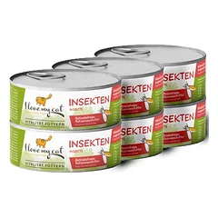 I love my cat Katzenfutter Nass mit Insekten