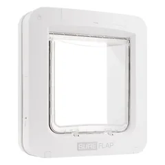 SureFlap augintinių durelės su mikroschema Connect, SureFlap mikroschemų augintinių durelės baltos (naudojamos tik su SureFlap Hub) — 5 nuotrauka