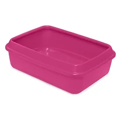Ovalus tualetas katei su rėmeliu 40,3x29,8x13,50 cm — 3 nuotrauka