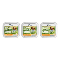 Vetexpert RAW PALEO PATE MINI suaugusiems kalakutams 3x150g - didmeninė prekė