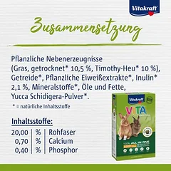 Vitakraft VITA Special Adult nykštukiniams triušiams, 3 x 600 g — 2 nuotrauka