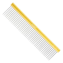 Madan profesionalus lengvas šukos 19 cm - profesionalios, lengvos šukos su aliuminio rankena, 3 mm atstumas tarp dantukų