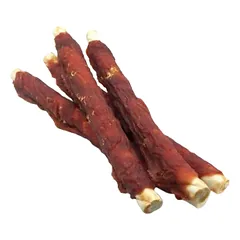 Real Dog Skanėstai Žaliaminės odos ritinys su antiena 25cm 500g — 2 nuotrauka