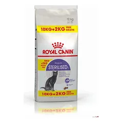 Royal Canin Sterilised 10 kg + 2 kg = 12 kg