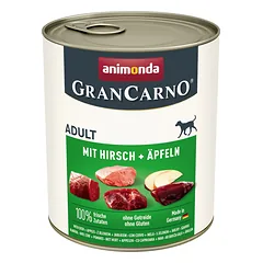 ANIMONDA GranCarno Adult kiauliena su elniena ir obuoliais 800 g