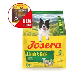 Josera Lamb & Rice sausas maistas suaugusiems šunims su ėriena ir ryžiais, 12.5 kg