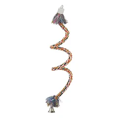 CROCI Bird Spiral-rope paukščių žaislas virvė M