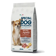 Sausas pašaras mažų veislių šunims MONGE Special Dog Exc. Monoprotein su ėriena 1.5kg