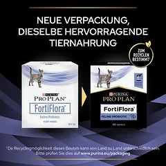 PURINA PRO PLAN Fortiflora Feline Probiotic papildas katėms — 2 nuotrauka