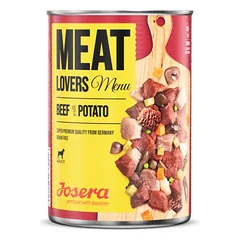 JOSERA Meatlovers meniu Jautiena su bulvėmis 800g