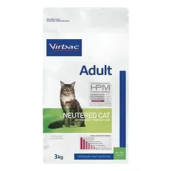 Virbac HPM Cat Adult Neutered veterinarinis maistas katėms 3 kg — 3 nuotrauka