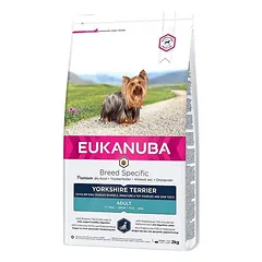 Eukanuba Adult Yorkshire Terrier sausas maistas suaugusiems Jorkšyro terjerams ir mažoms veislėms, 2 kg