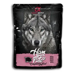 ALPHA SPIRIT WET Ham Pate paštetas šunims su kumpiu 300g x 6vnt.