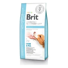 Brit GF Veterinary Diets sausas maistas šunims Obesity, 12 kg parduotuvėje petreon.lt