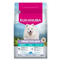 Eukanuba Special Care Sensitive skin sausas maistas šunims su žuvimi, AB, 12 kg