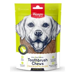 Wanpy Toothbrush vištienos skanėstai šunims, 90 g