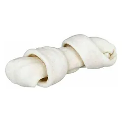 TRIXIE Denta Fun Rištas kramtomas kaulas – gryna žalioji oda 16 cm, 110 g (pakuotė 6)