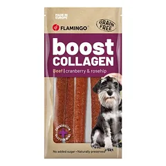 Flamingo Hundesnack Boost Wurst mit Rind & Kollagen 600 g