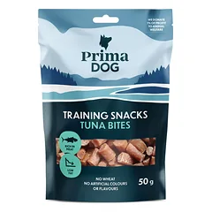PRIMADOG treniravimo skanėstas šunims tunu kąsneliai 50g.
