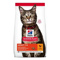 HILL'S SP Feline adult chicken sausas maistas suaugusioms katėms su vištiena, 300 g