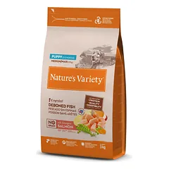 NO GRAIN PUPPY MED/MAX (lašiša) 3 kg