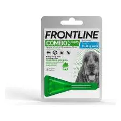 Frontline Combo M lašai nuo erkių ir blusų šunims, 10-20 kg, 1 vnt. photo