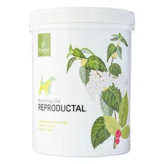 Pokusa BreedingLine Reproductal Plus - papildas, palaikantis kalių sveikatą ir nėštumo eigą