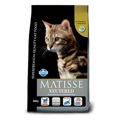 Farmina Matisse Neutered Cat sausas maistas sterilizuotoms katėms su vištiena ir ryžiais, 20 kg