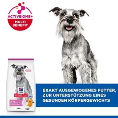 Hill's Science Plan Mature Adult 7+ Small & Mini Light su vištiena, sausas maistas šunims — 4 nuotrauka