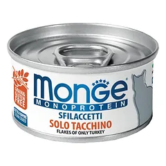 Monge MONOPROTEIN - Cat Flakes Only turkey 80g (24)