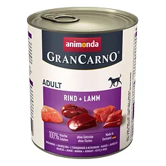 Animonda Grancarno konservai šunims su jautiena ir ėriena 800g