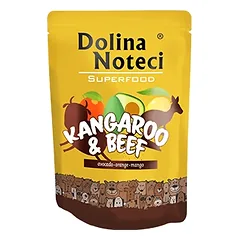 DOLINA NOTECI SUPERFOOD kengūriena ir jautiena 300g šlapio šunų ėdalo