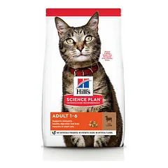 Hill's Science Plan Adult su ėriena ir ryžiais, sausas maistas katėms, 1,5 - 2,9 kg parduotuvėje 1petshop.lt