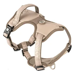 Max&Molly Sport Harness Matrix 2.0 - reguliuojami šunų pakinktai su QR identifikatoriumi, smėlio spalvos