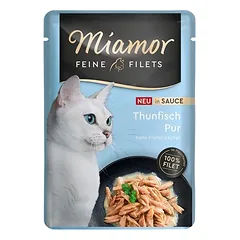 Miamor Feine Filets padaže, drėgnas maistas katėms 6 x 100 g — 3 nuotrauka