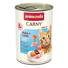animonda kombinuotas rinkinys: 12 x 400 g Carny Adult + 20 x 15 g Milkies Selection, Huhn, Pute & Entenherzen + Milkies Snack (4 Sorten) — 5 nuotrauka