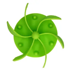 Lėto ėdimo priedas dubenėliui, Gobble Stopper (žalias) — 3 nuotrauka