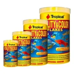 Tropical Vitality&Color spalvas ryškinantis maistas žuvims 100 ml — 5 nuotrauka