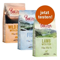 Purizon mišri ekonominė pakuotė 3 x 2,5 kg, sausas maistas katėms