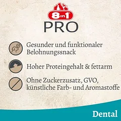 8in1 Fillets Pro Dental skanėstai šunims, 80 - 124 g — 3 nuotrauka