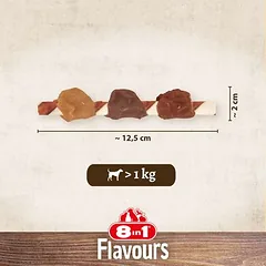 8in1 Triple Flavour Skewers skanėstai šunims — 5 nuotrauka