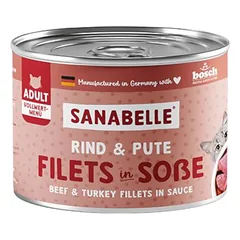 Sanabelle Fleisch in Soße 6 x 180 g